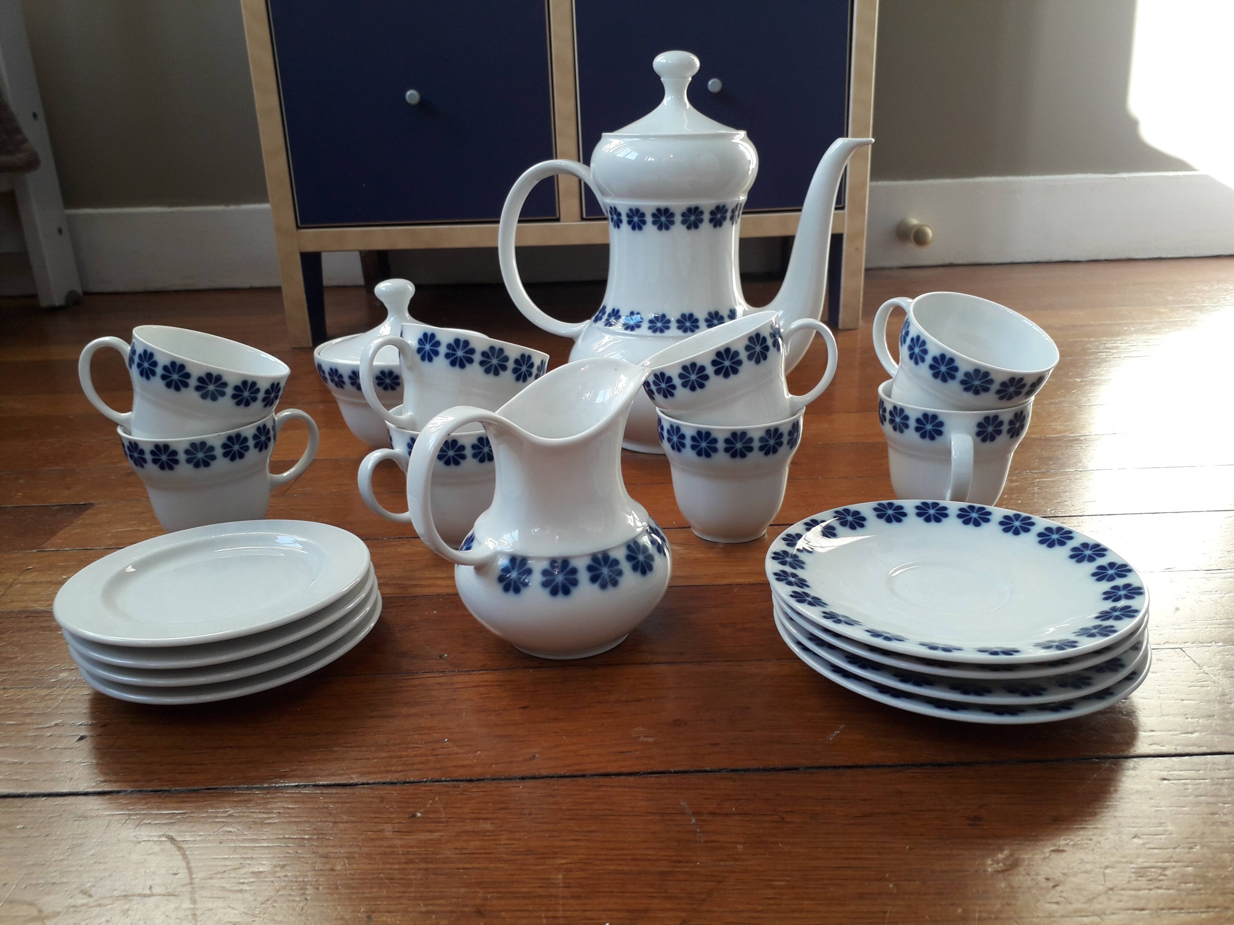 Vintage German ceramic coffee service