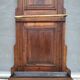 Monumental Art Nouveau wardrobe • walnut & brass