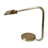 Lampe de bureau laiton articulée, design Italien