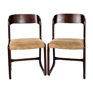 Paire de chaises baumann