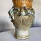 Italian ceramic vase Caltagirone Sicily 1960
