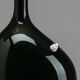 Black ceramic desk lamp by Magnus Eleback, Sweden, 1978