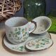 Vintage herbal mug cup
