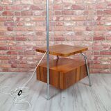 Renovated Office Floor Lamp with Table, Type LG-01, Poland 1950s