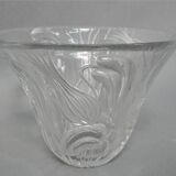 Crystal vase cut