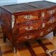 Commode  en marqueterie bois époque Louis XV estampillée Léonard Boudin