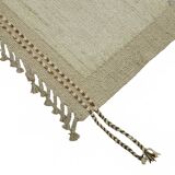 Hand-Knotted Turkish Contemporary 288 cm x 376 cm Beige Wool Carpet
