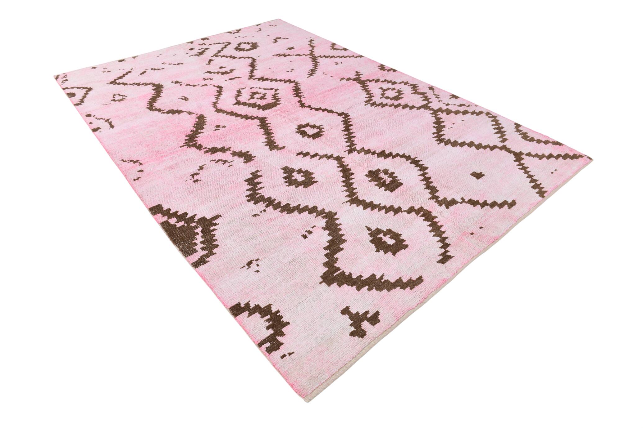 Tapis kilim marocain rose