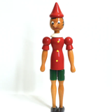 Italian wooden Pinocchio