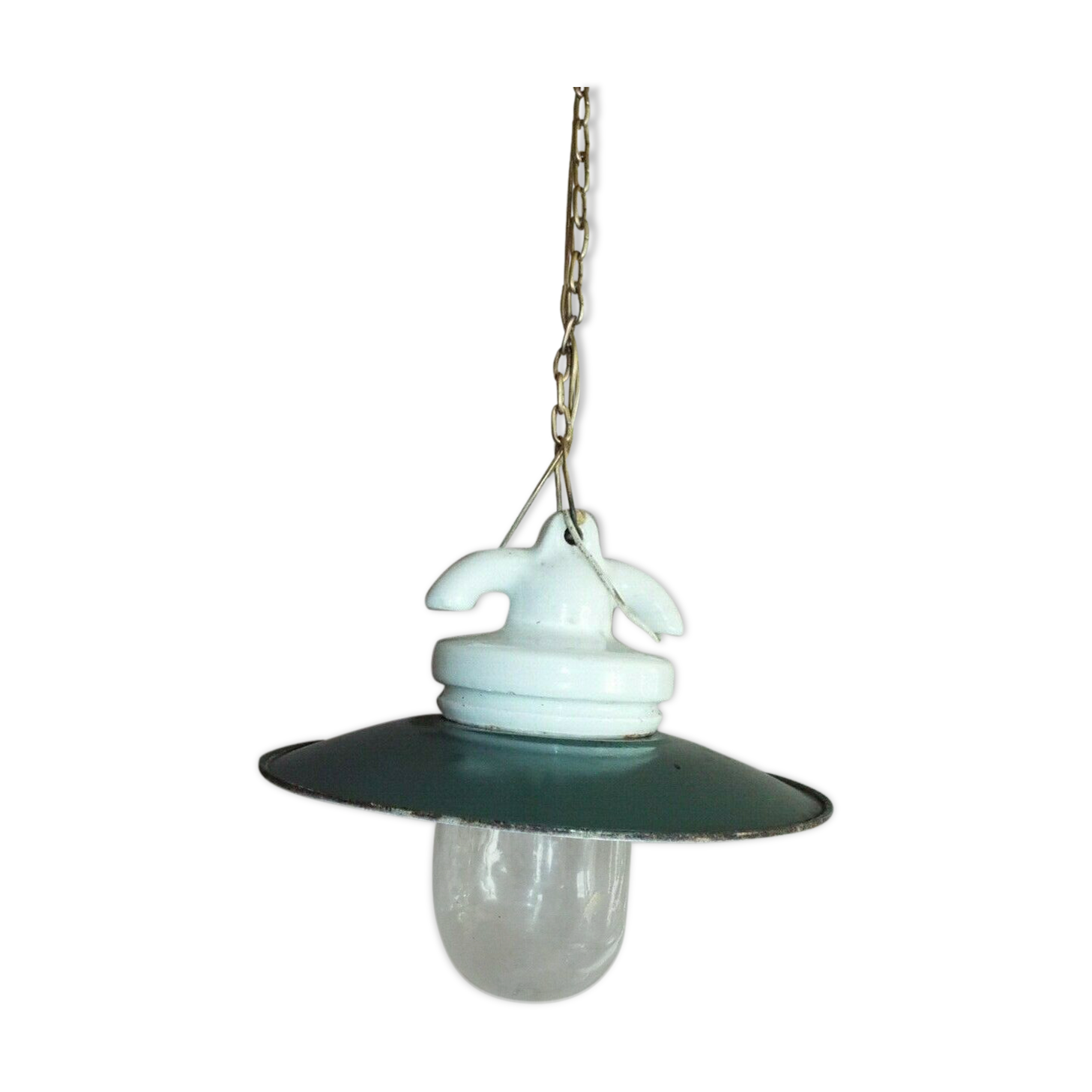 Vintage industrial suspension