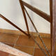 Wooden painter's step ladder