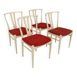 4 chaises en bois par - bodafors