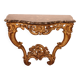Console d'époque Louis XV En Bois Doré