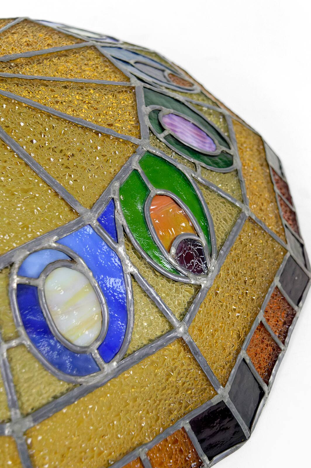 Art Deco wrought iron chandelier by Augustin Louis Calmels, France, Circa 1920