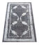 Vintage persian rug handwoven overdyed wool living area rug