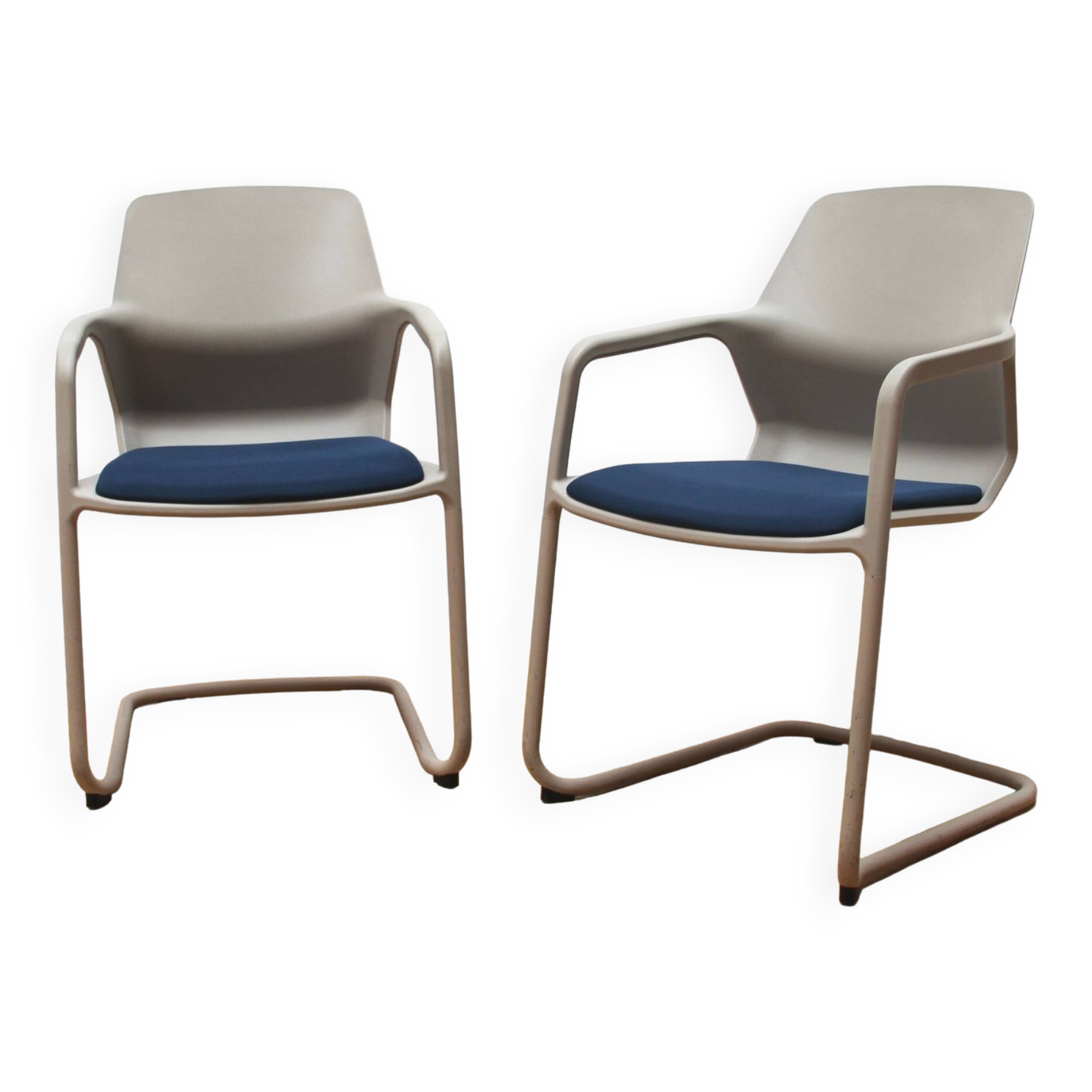 Paire de fauteuils de bureau Metrick, Wilkhann