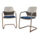 Paire de fauteuils de bureau Metrick, Wilkhann