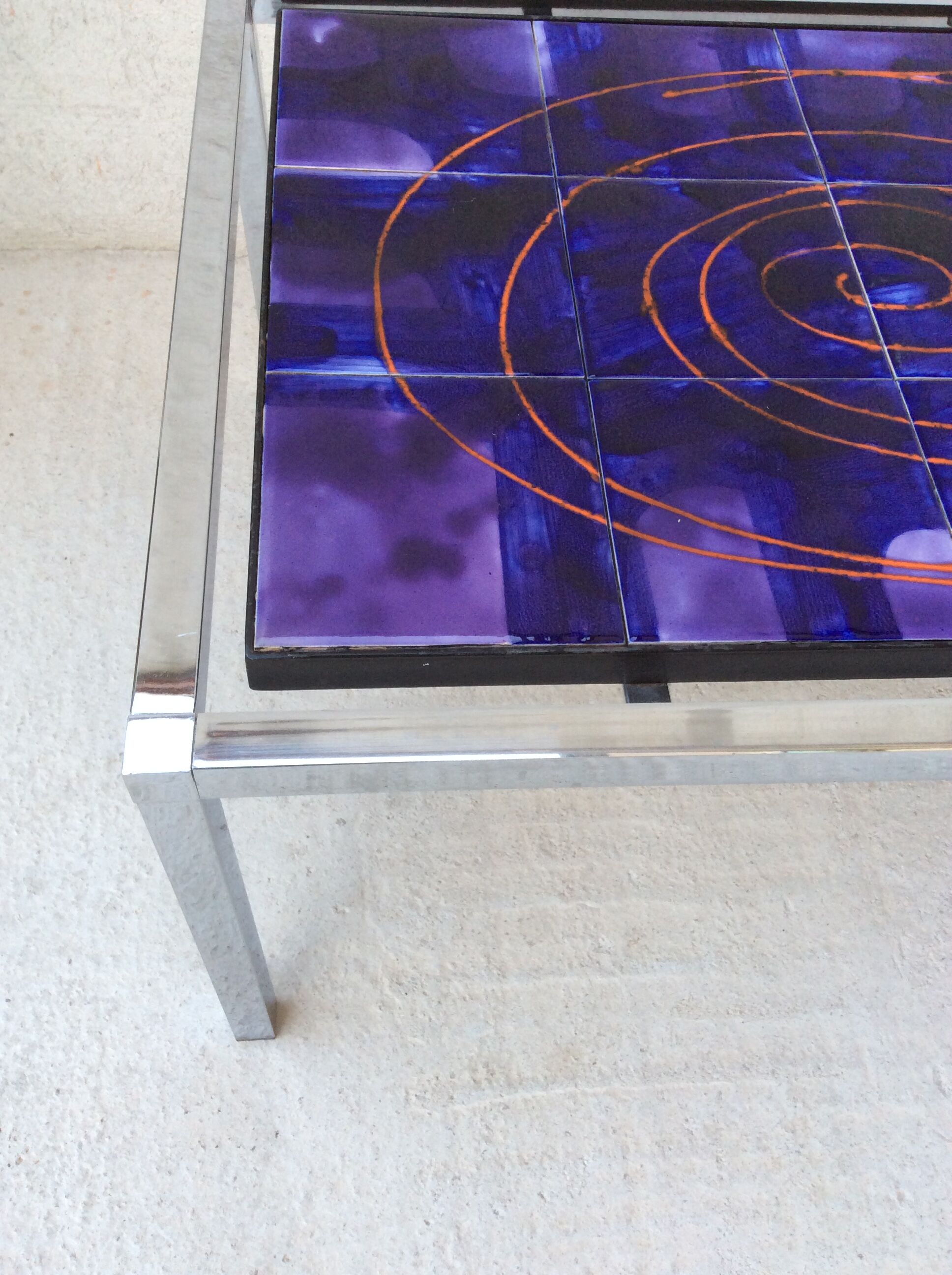 Ceramic coffee table Julien de Covemaeker called Belarti 1960-70