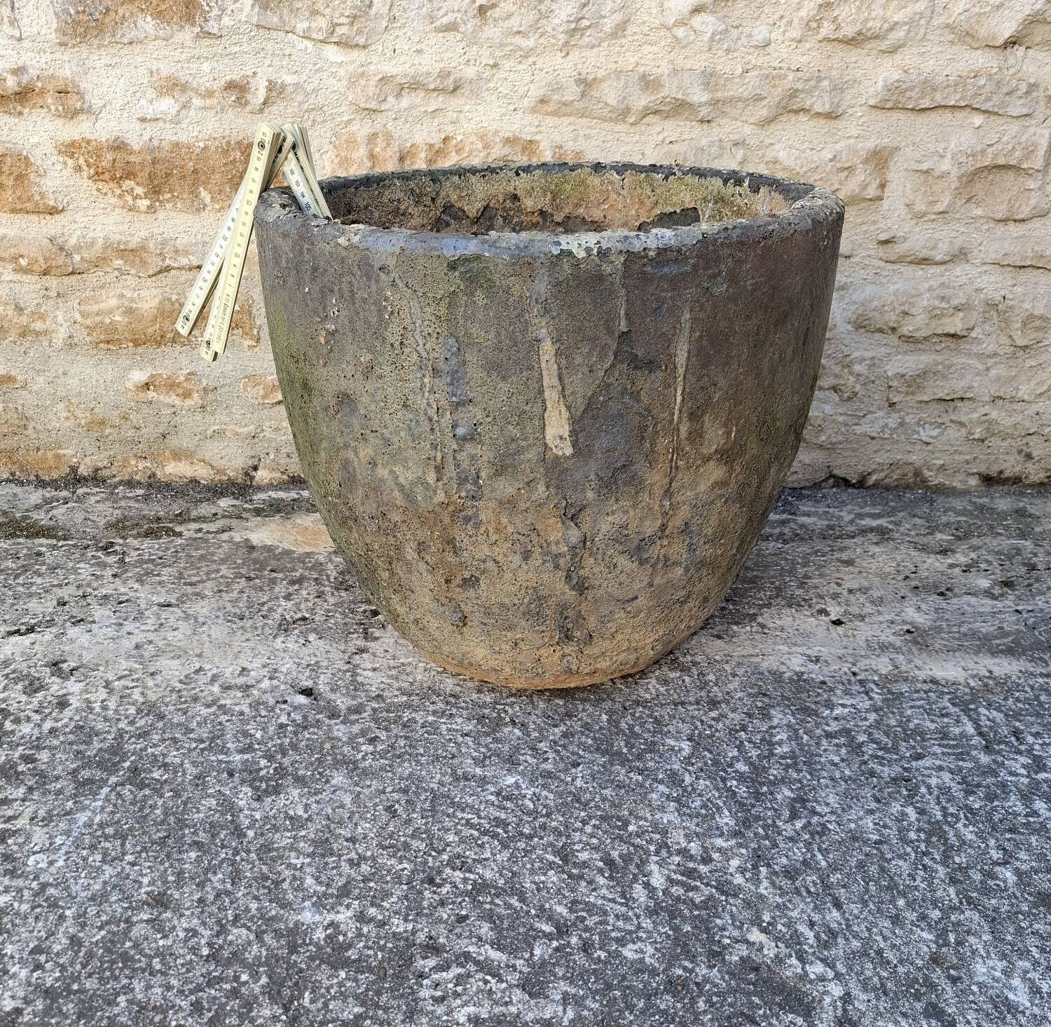 Cement planter 53 cm x H 45 cm