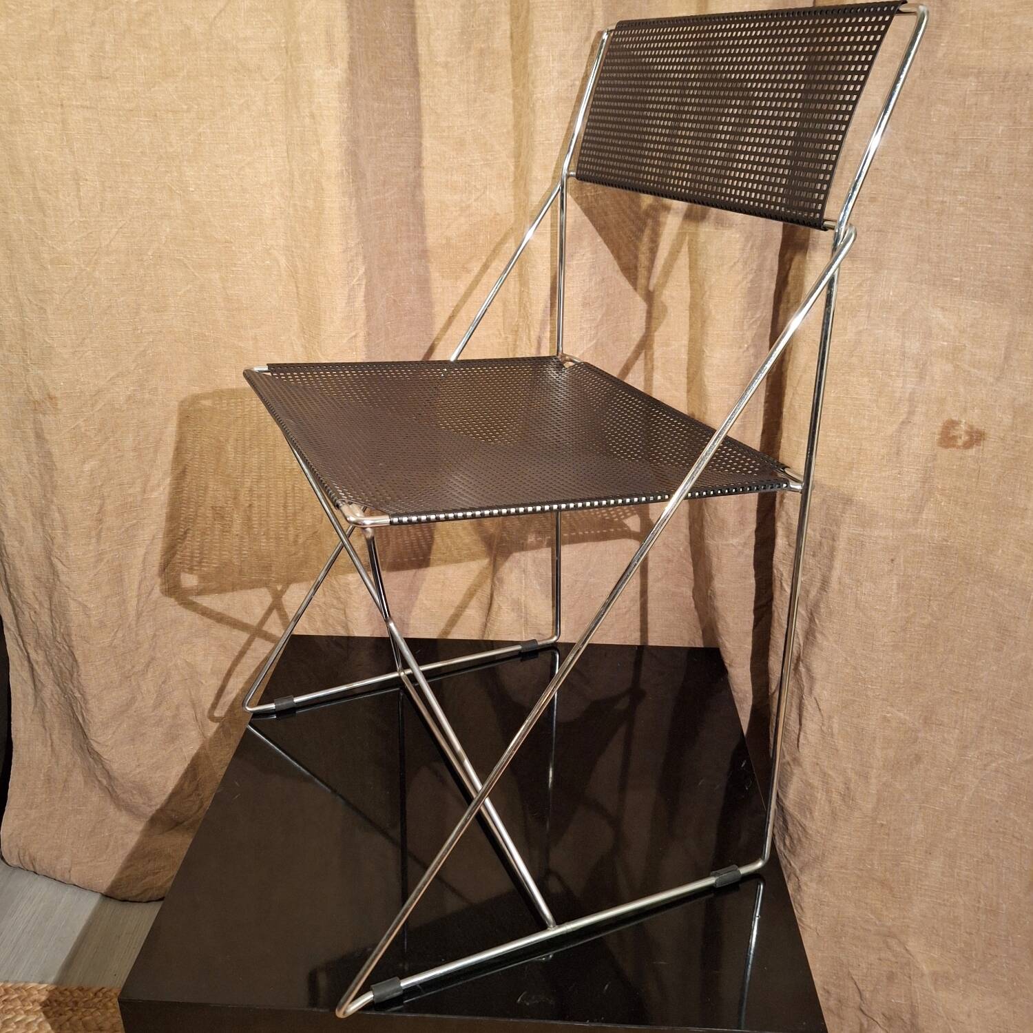 X Line chairs by Niels Jorgen Haugesen.