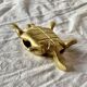 Cendrier " tortue " en laiton