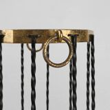 Stylish robust mid-century umbrella stand, France ca. 1950