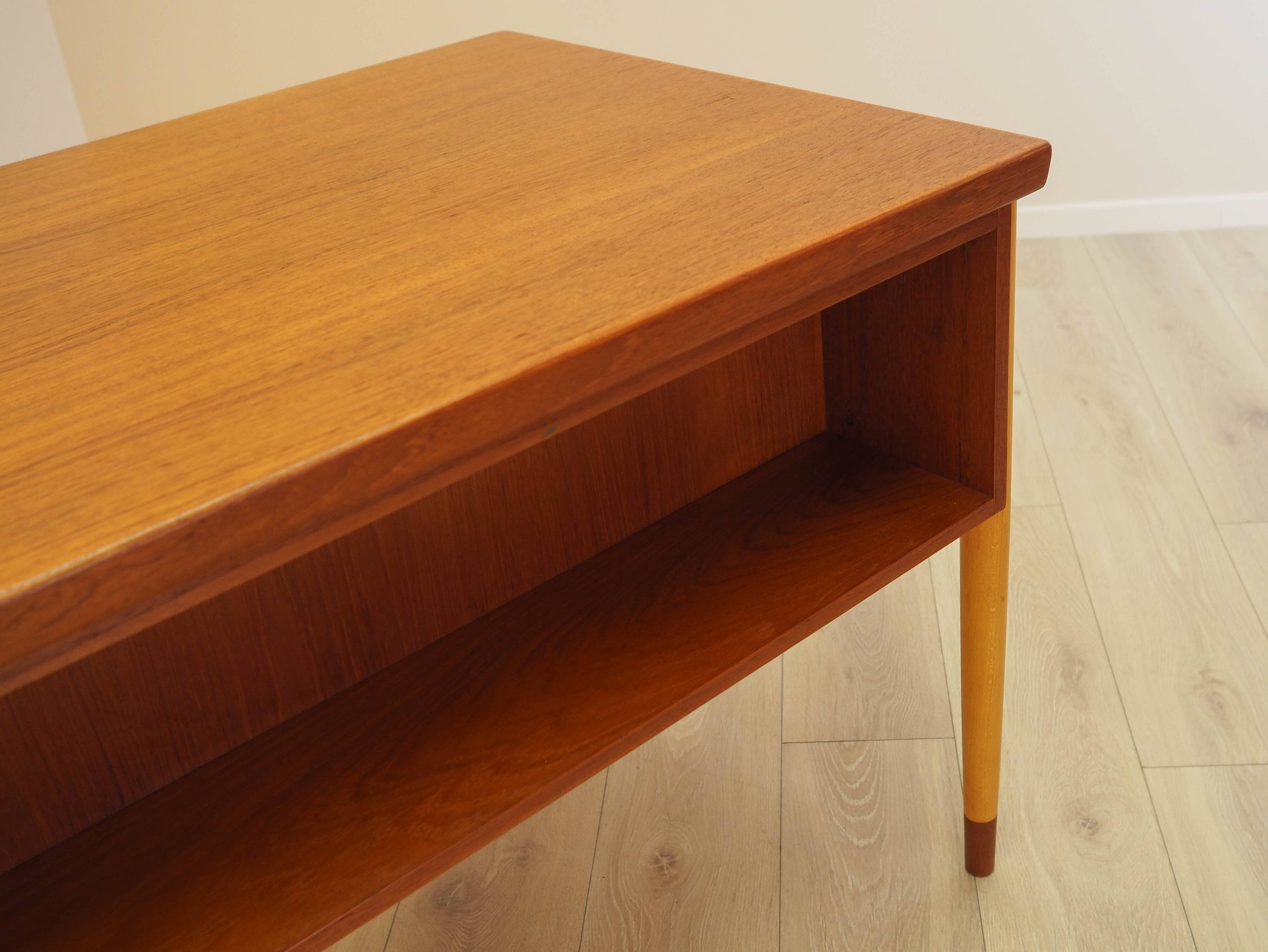 Teak desk, Danish design, 1970s, made in Denmark