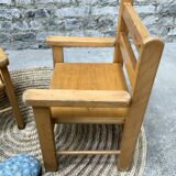 Set of 2 children's chairs combelle