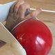 Pair of Vintage Desk Lamps eye ball "Polifemo" Space Age