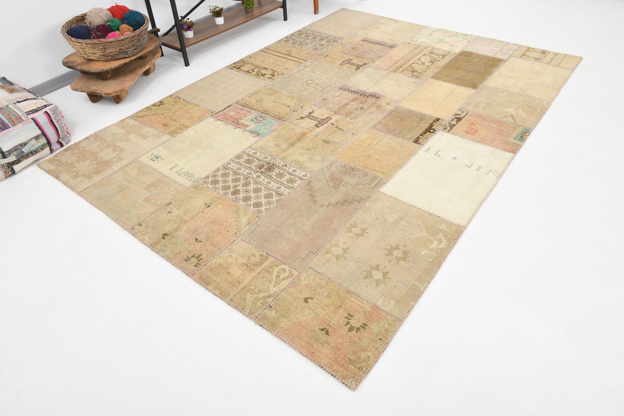 Brown rug 213x301cm