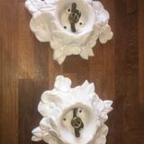 Wall lamps with rose window