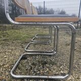 4 vintage Italian Cesca B32 chairs by Marcel Breuer, 70s