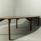 Large teak table, Denmark, 1980s