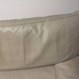 2-seater leather sofa by STEINER