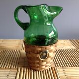 Vintage green pitcher