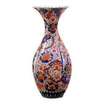 Grand vase en porcelaine d'Imari (Japon) XIXème