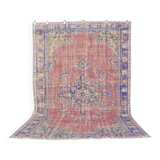 Vintage Oushak Wool Rug sku2303