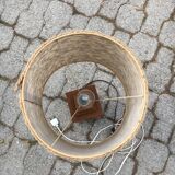 Vintage wood lamp
