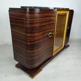 Macassar art deco sideboard
