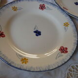 12 digoin dessert plates model Marie Lou