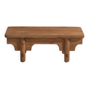 Antique pine coffee table – China, circa 1930
