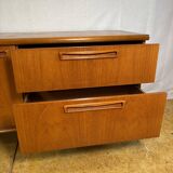 Mid-century retro vintage teak sideboard by Meredew 1960  This elegant teak