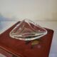 Val St Lambert Crystal Pocket Ashtray