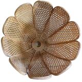 Rattan lampshade