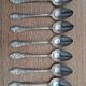 Large Art Nouveau Boulenger cocoa spoons