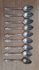 Large Art Nouveau Boulenger cocoa spoons