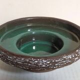 50s ceramic Ikebana cup vase