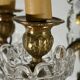 Bronze and Crystal Wall Lights with Pendants, Louis XV style – Late 19th century