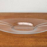 Vintage glass bowl from Holmegaard, 1970s.