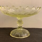 Compotier or fruit cup on uralin stand